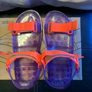 Melissa Wide Papete Sandals